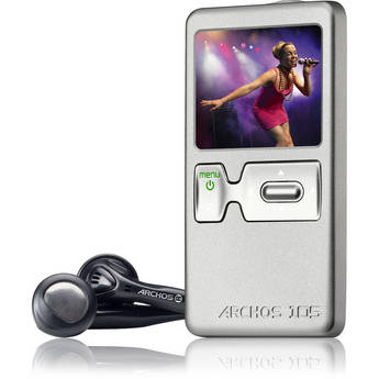 Archos 105 Mini Multimedia Player  (Silver)