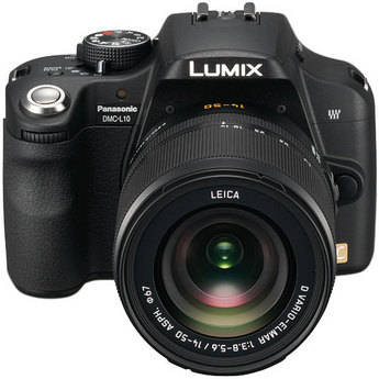 Panasonic Lumix DMC-L10 SLR Digital Camera with Leica 14-50mm Lens
