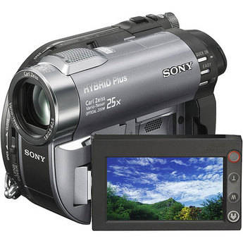 Sony DEMO DCR-DVD810 8GB Hybrid DVD/Memory Stick Standard Definition Camcorder