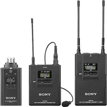 Sony UWP-V6  Kit de Microfone de Lapela e Plug-in Sem Fio (30/32 - 566 a 590MHz)
