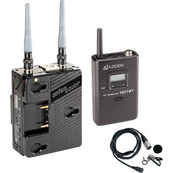 Azden 1201 Series - Slot-In Portable Wireless Lavalier Microphone System