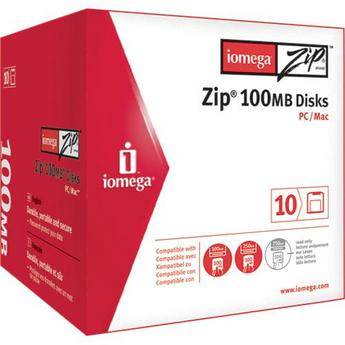 Iomega 100MB Zip Disk (10-Pack)