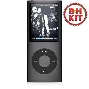 Apple iPod nano 4th Gen 16GB 'Kit'  (Black)