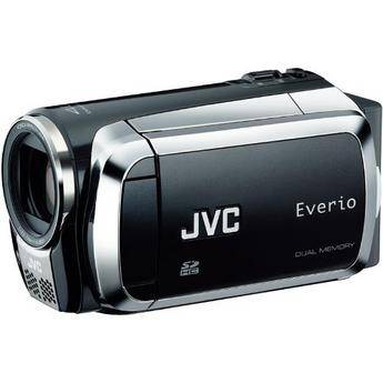 JVC Everio S GZ-MS120 Flash Memory Camcorder (Onyx Black) 