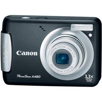 Canon C�mera Digital PowerShot A480 (Preta)