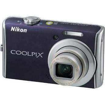 Nikon C�mera Digital Coolpix S620 com Kit B�sico de Acess�rios (Roxo Nobre)