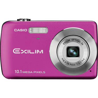 Casio Exlim EX-Z33 Digital Point & Shoot Camera (Vivid Pink)