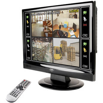 Swann Alpha D05 19" LCD All-in-One 4-CH 500GB H.264 DVR Security System