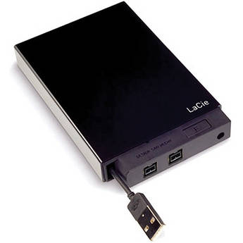 LaCie 320GB Little Disk Portable Hard Drive (Black)