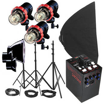 Speedotron 2403CX LV 3-Light Kit