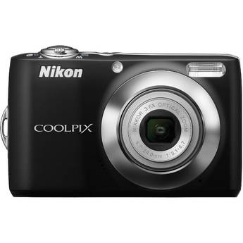 Nikon Coolpix L22 Digital Camera (Black)