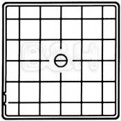 Hasselblad Focusing Screen Acute-Matte D w/ Grid-lines & Split-image Rangefinder