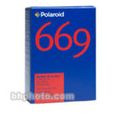 Polaroid 669 Polacolor ER 3.25 x 4.25" Instant Film