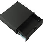 Middle Atlantic 3U Rack Drawer with Lock TD3LK (Black Texture)