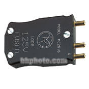 Mole-Richardson 100 Amp 125 Volt 3-Pin Plug - Fused