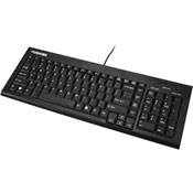 Toshiba USB Slim Keyboard with 2-Port USB Hub - USB