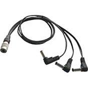 Cable Techniques BB-BAG 16/3 Hirose 4-Pin to 3 Right Angle DC Battery Bud Cable