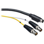Comprehensive HR Series S-Video 4-Pin Male to 2x BNC Female Y-Cable - 18"
