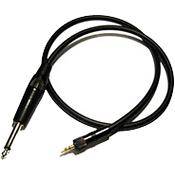 Line 6 XC2 1/4" Premium Phone to 1/8" Instrument Locking Cable for the XDT4 Bodypack 