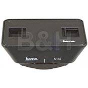 Hama 55mm Snap-On Plastic Wide Angle Lens Hood with Cap