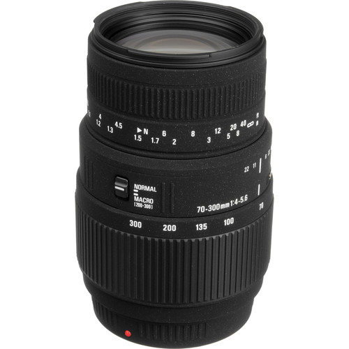 Sigma 70-300mm f/4-5.6 DG Macro lens