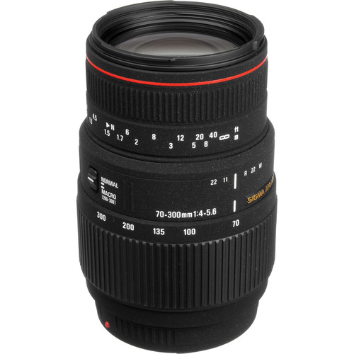 Sigma 70-300mm f/4-5.6 APO DG Macro Lens 