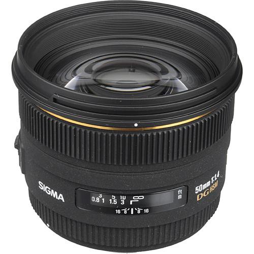 Sigma 50mm f/1.4 EX DG HSM Autofocus Lens