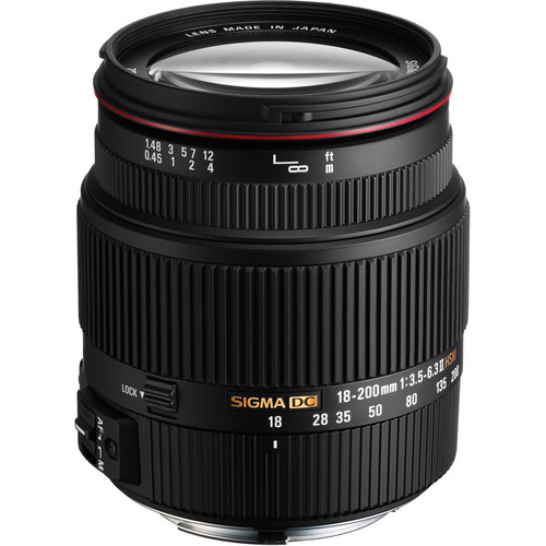 Sigma 18-200mm f/3.5-6.3 II DC HSM Lens for Sony 
