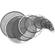 Matthews Stainless Steel Diffusion - 13-1/2" Set of 5
