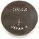 General Brand MS 76 (SR44/EPX76) 1.5v Silver Battery