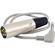 Lectrosonics MC55 Mono Mini Angled Male to 3-Pin XLR Male Cable