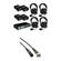 PortaCom COM40FCC - Intercomunica��o de 4 Headsets - com Cabos