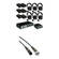 PortaCom COM60FCC 6 Headset Intercom System with Cables