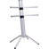 K&M 18850 Spider Keyboard Stand (Silver)