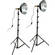 Impact Tungsten Two-Floodlight Kit with 6' Stands