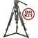 Manfrotto 525MVB Tripod Legs (Black) with 519 Fluid Head
