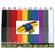 Rip-Tie CableWrap 1 x 9" (10 Pack) (Rainbow                  )