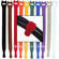 Rip-Tie Tira Resistente Lite de 1/2 x 8" (10 Unidades) (Arco-�ris)