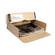Archival Methods 01-033 Drop Front Archival Storage Box (11.75 x 15 x 3", Tan)