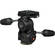 Manfrotto 808RC4 3-Way Pan/Tilt Head with RC4 Quick Release - Supports 17.6 lb (8kg)