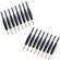 Mogami Gold 8 Channel Analog Snake Cable, 8x 1/4" Male to 8x 1/4" Male - 5'