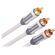 Monster Cable iTV Link Series 3 RCA Male to 3 RCA Male Component Cable - 6.5'