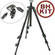 Manfrotto 055XDB Tripod Legs (Black) with 804RC2 3-Way Pan/Tilt Head