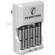 Pearstone Carregador AC R�pido com 4 Baterias NiMH "AA" de 2900mAh