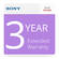 Sony SPSCAM10RSEW3 3-Year Extended Warranty for Professional Camcorders Up to $10,000