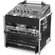 Marathon MA-M12U Flight Road 10U Slant Mixer Rack Combo Case (Black and Chrome)