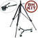Manfrotto 516,117B,114 Professional Aluminum Tripod System (Black)