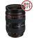 Canon Lente 24-70mm f/2.8L USM AF com Capa de Lente LensCoat e Hoodie (Preto)