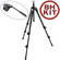 Manfrotto 190XDB with 701HDV Video Tripod System (Black)