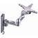 Bentley Tilt/Swivel Cantilever Flat Panel TV Wall Mount (Silver)